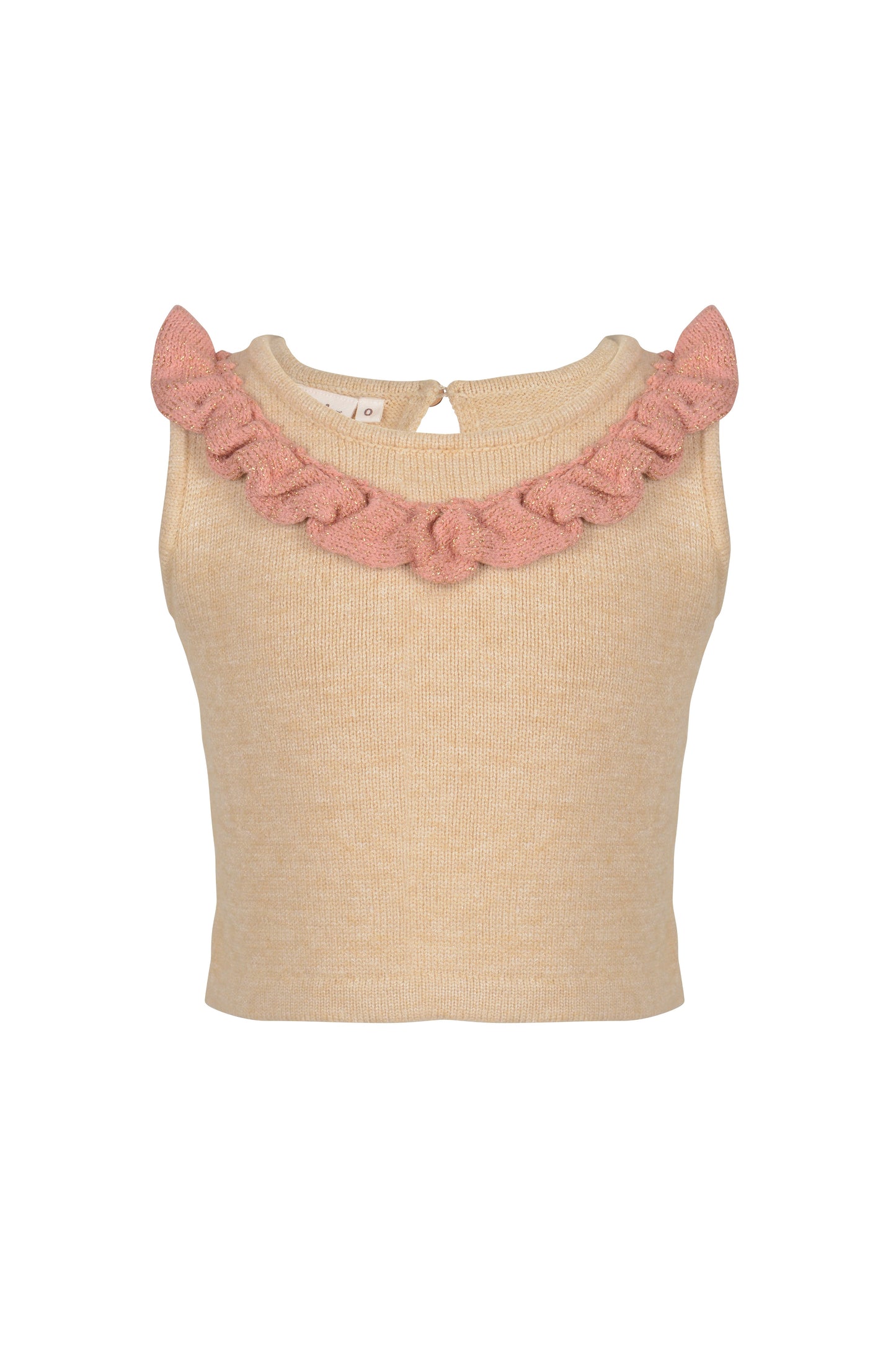 FRANKIE Knit Singlet Peach