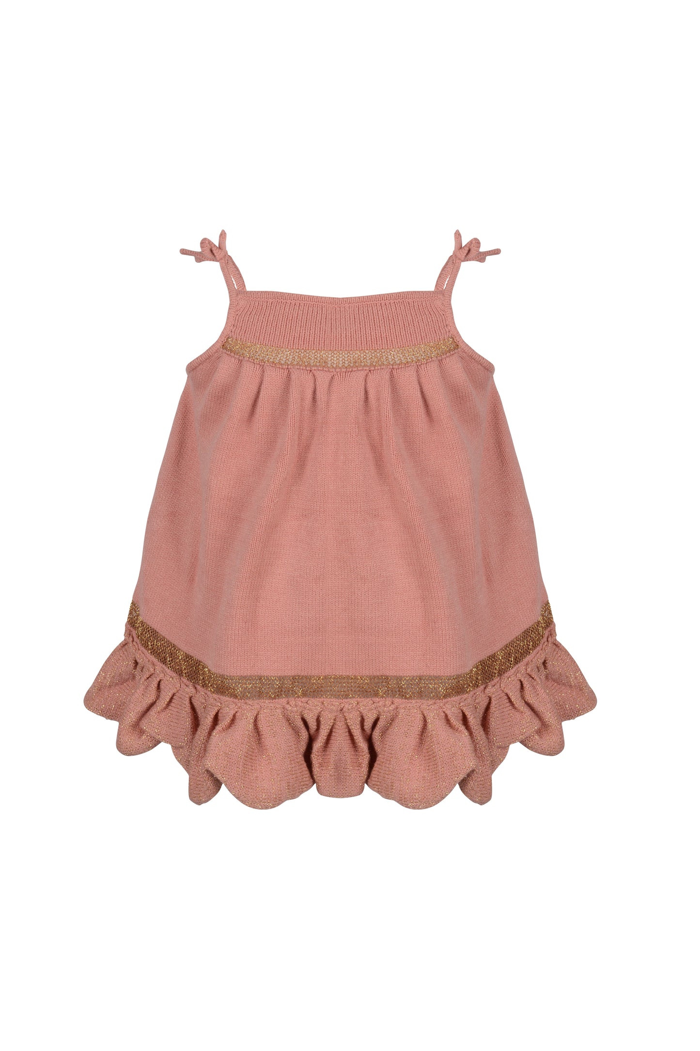 SADIE Knit Dress Peach
