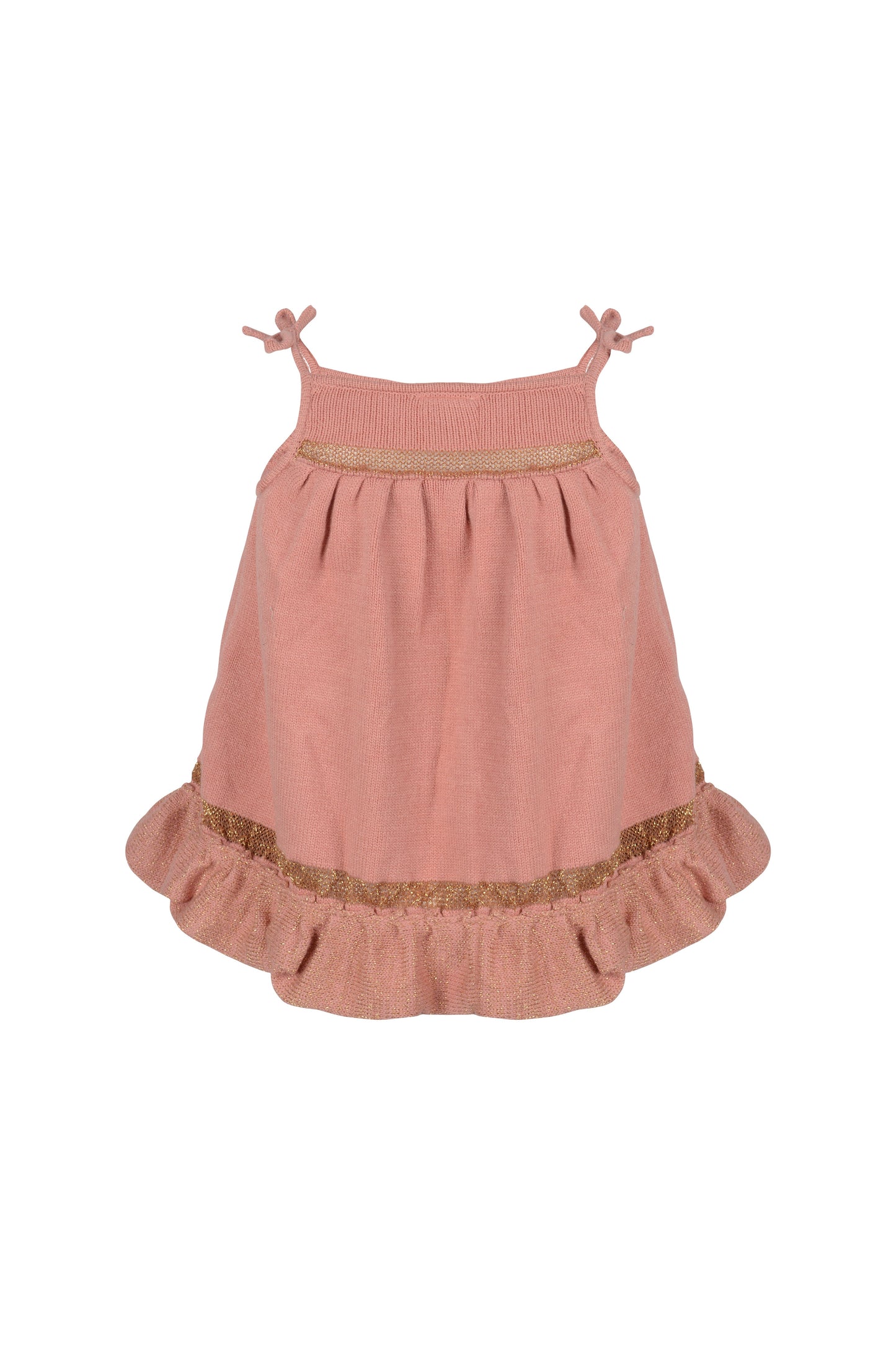 SADIE Knit Dress Peach