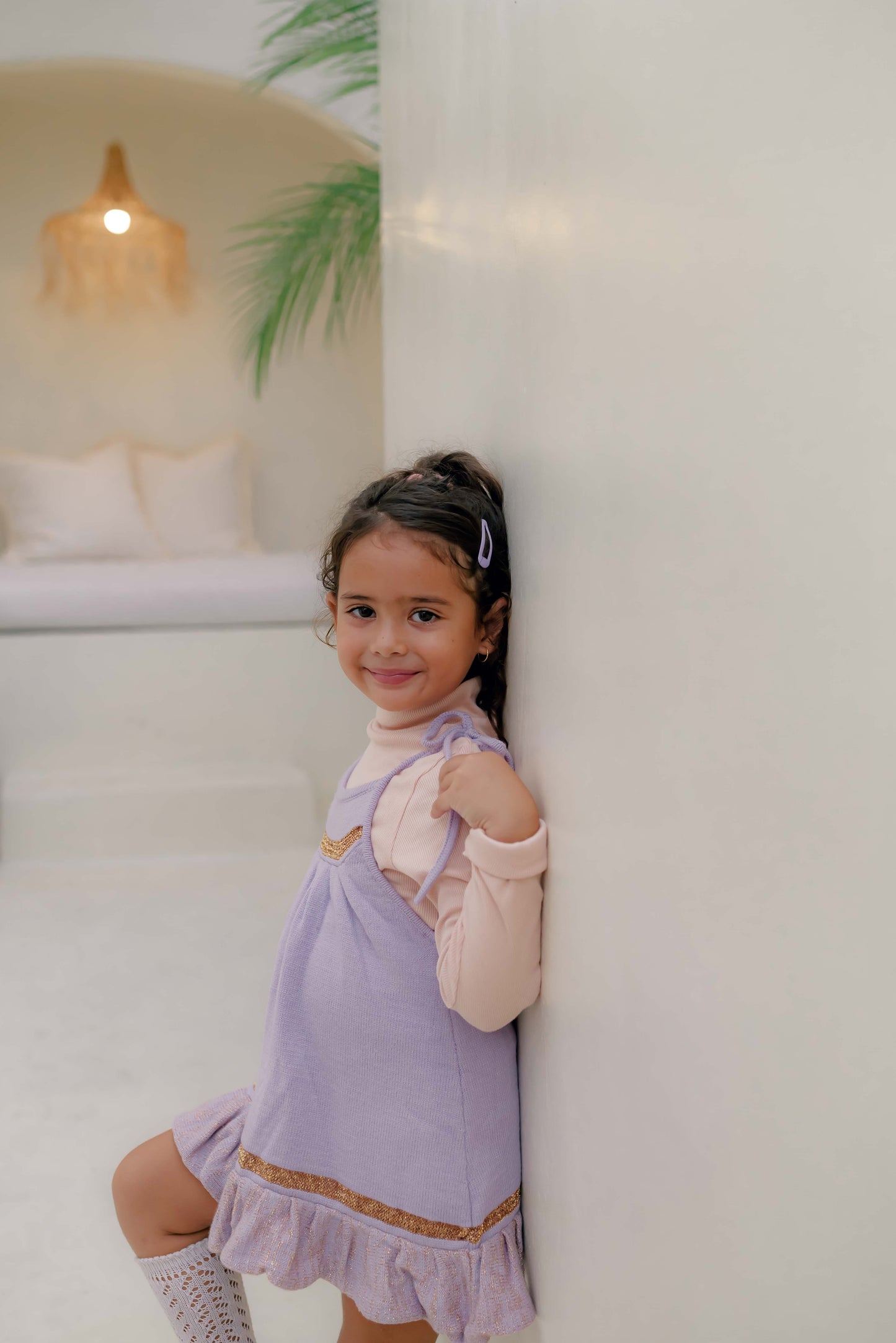 SADIE Knit Dress Lavender