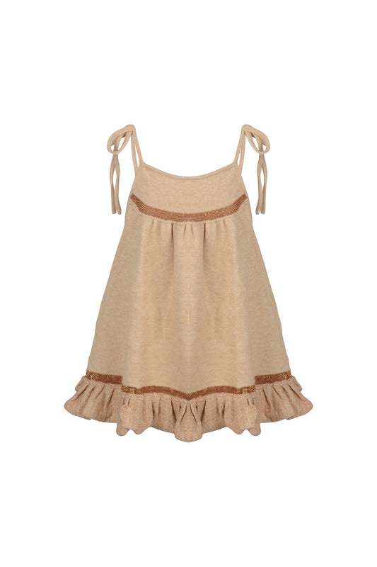 SADIE Knit Dress Cream