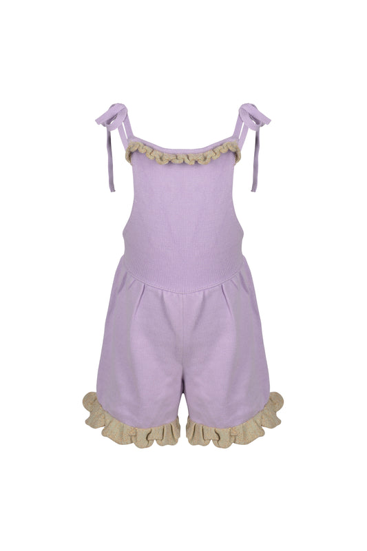 LOTTIE Knit Jumpsuit Lavender