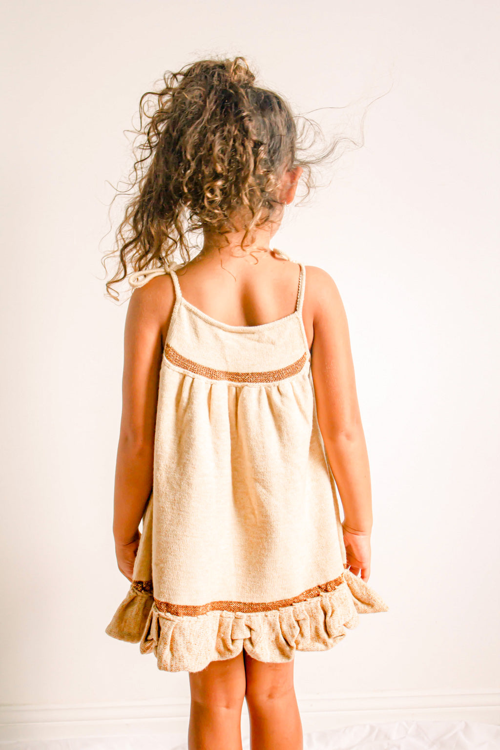 SADIE Knit Dress Cream
