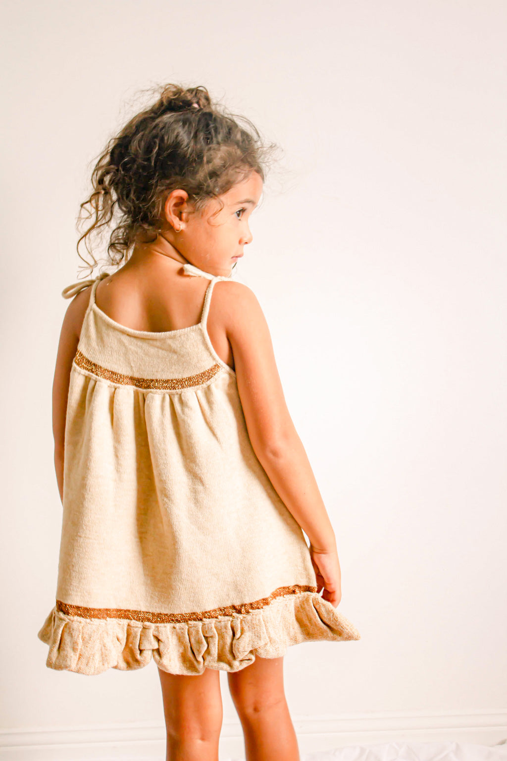 SADIE Knit Dress Cream